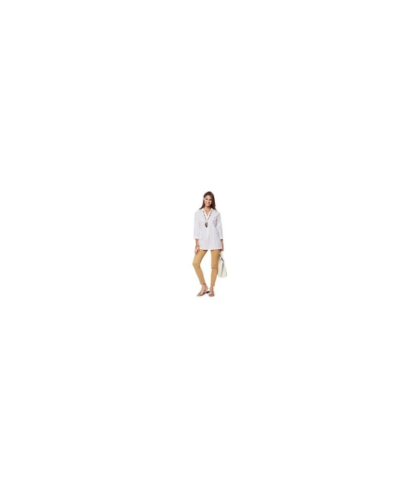 burda-style-6809-schnittmuster-damen-bluse-tunika-gr-34-46 image 2