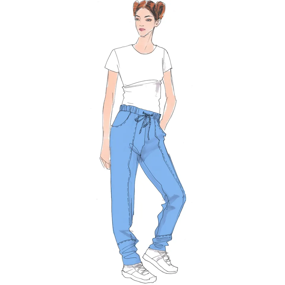 schnittmuster-berlin-jogginghose-dagmar-damen-jogger-schnittmuster image 1