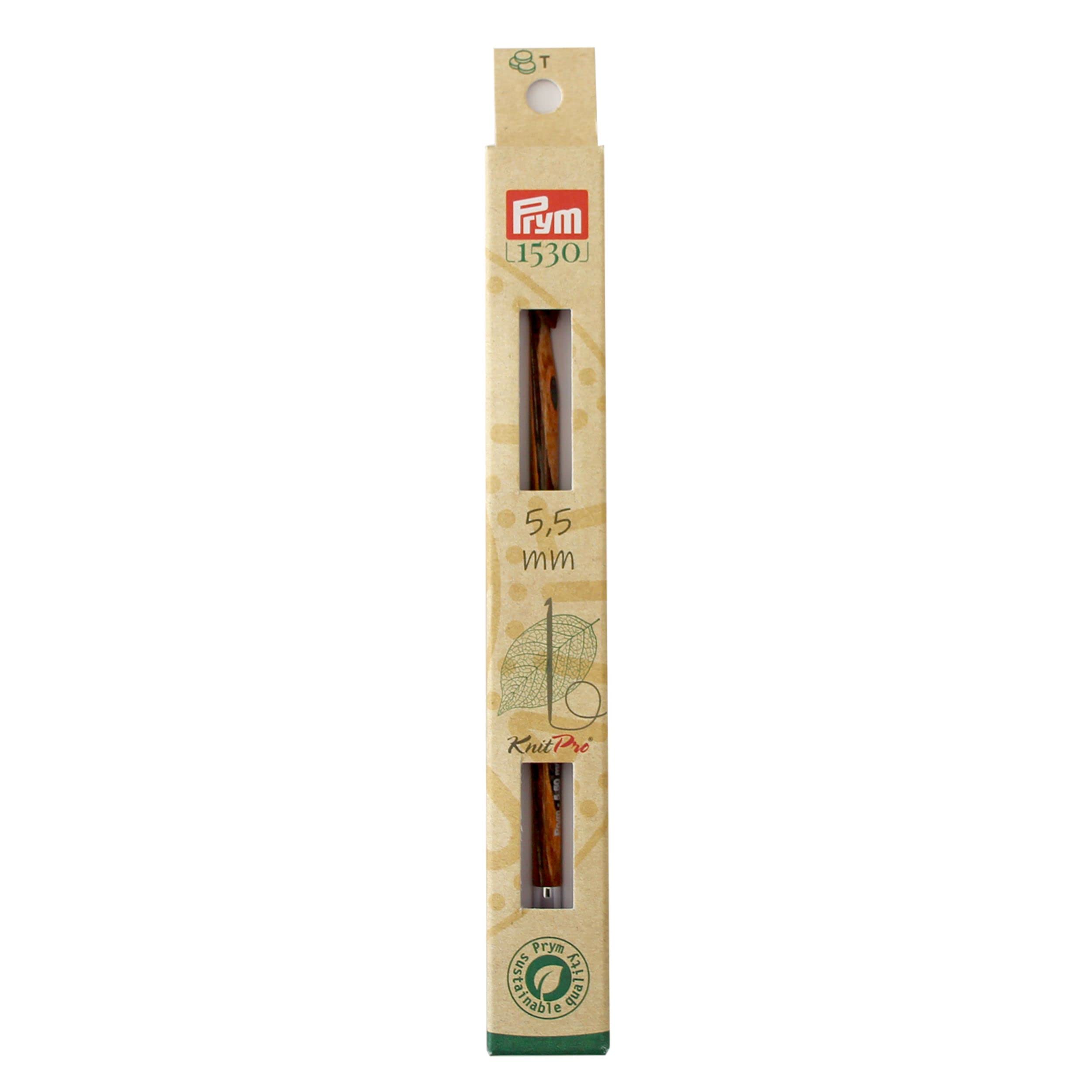 prym-223705-tunesische-h-kelnadelspitze-natural-5-5-mm-holz image 1