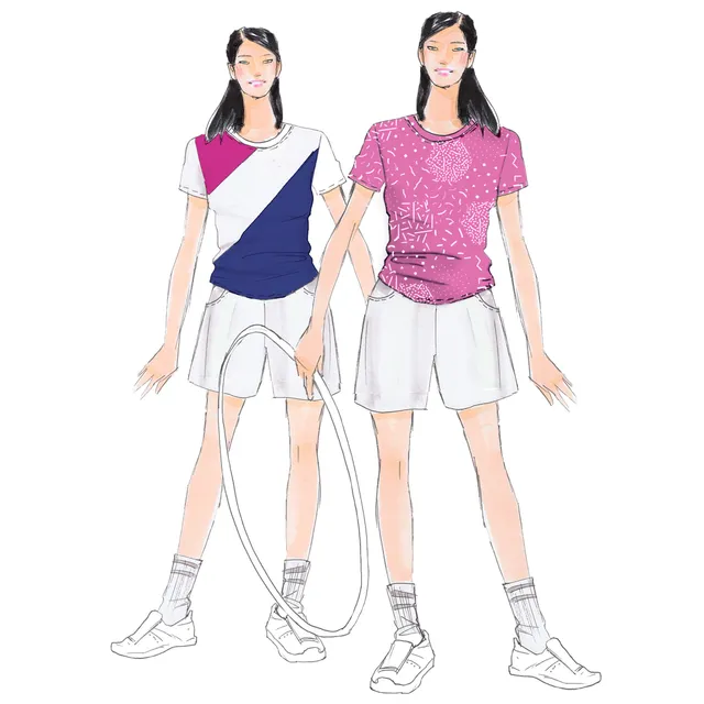schnittmuster-berlin-shirt-somaya-damen-basicshirt-ebook image 1