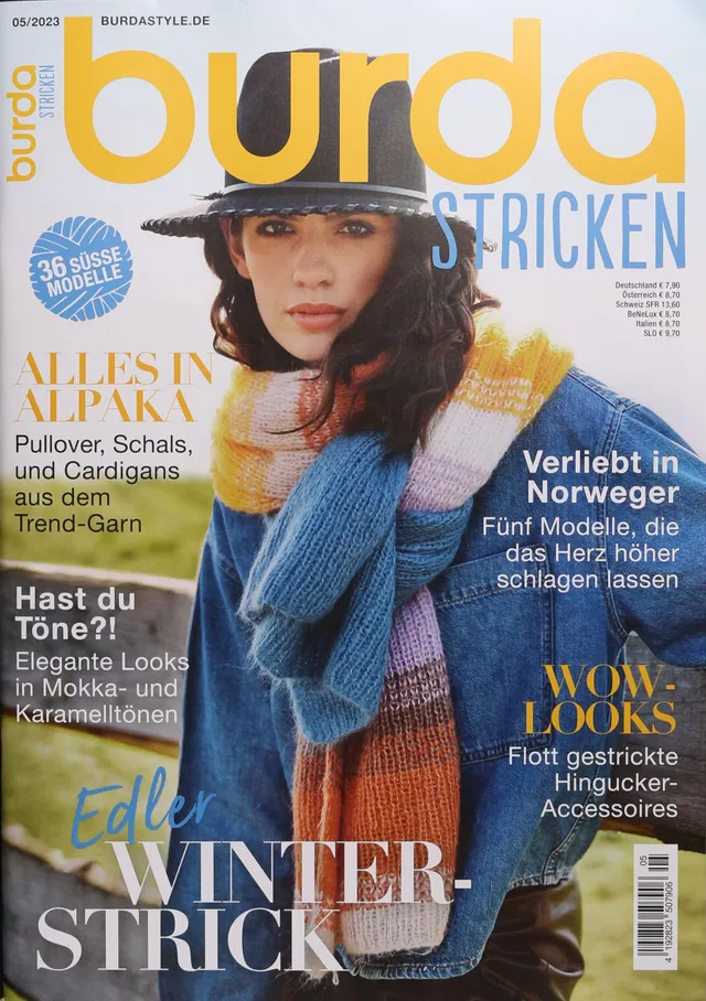burda-stricken-5-2023-strickheft-mit-strickanleitungen image 1
