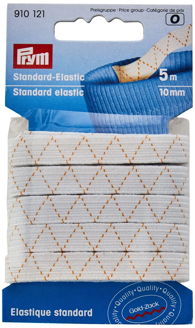 prym-910121-standard-elastic-gummiband-10-mm-x-5-m-wei image 1