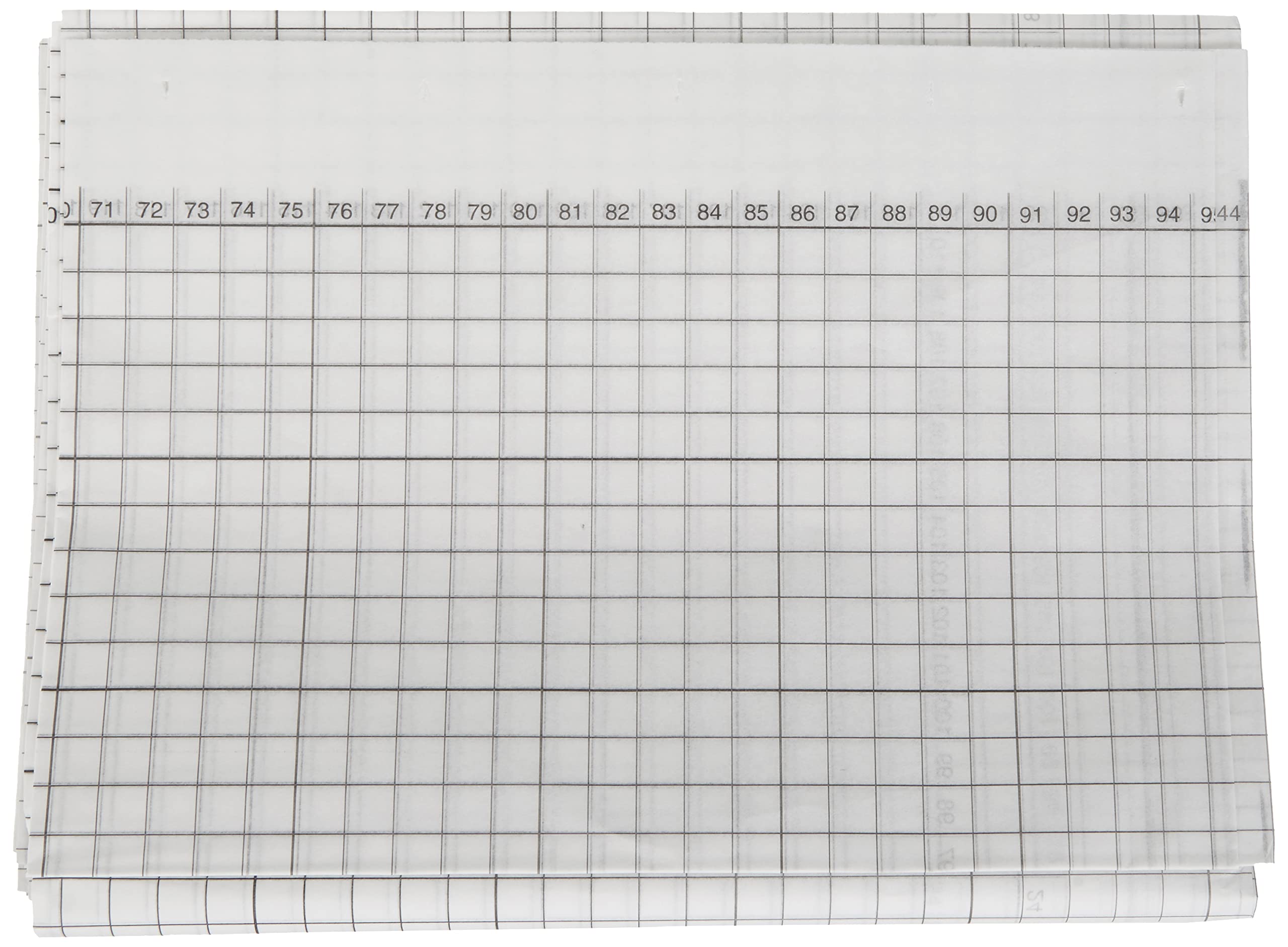 burda-style-seidenpapier-mit-zentimeterraster-5-bl-tter-140-x-110-cm-blau image 2