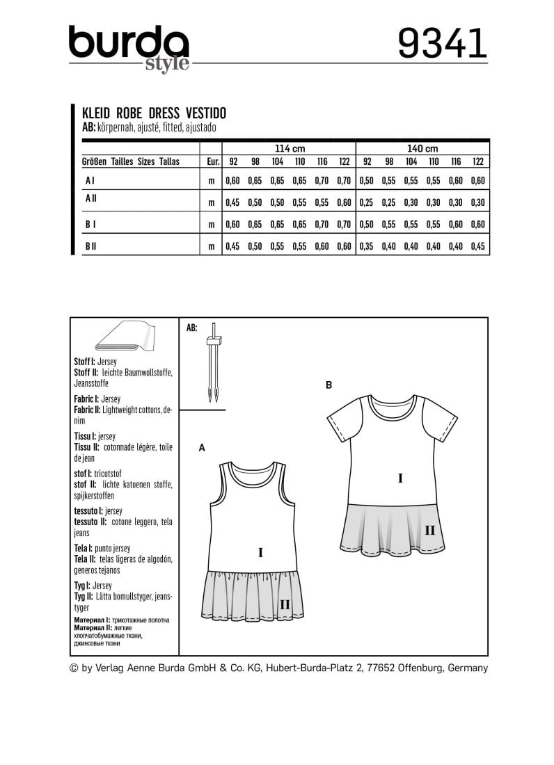 burda-kids-9341-schnittmuster-m-dchen-kleid-mit-volantrock-gr-92-122 image 4