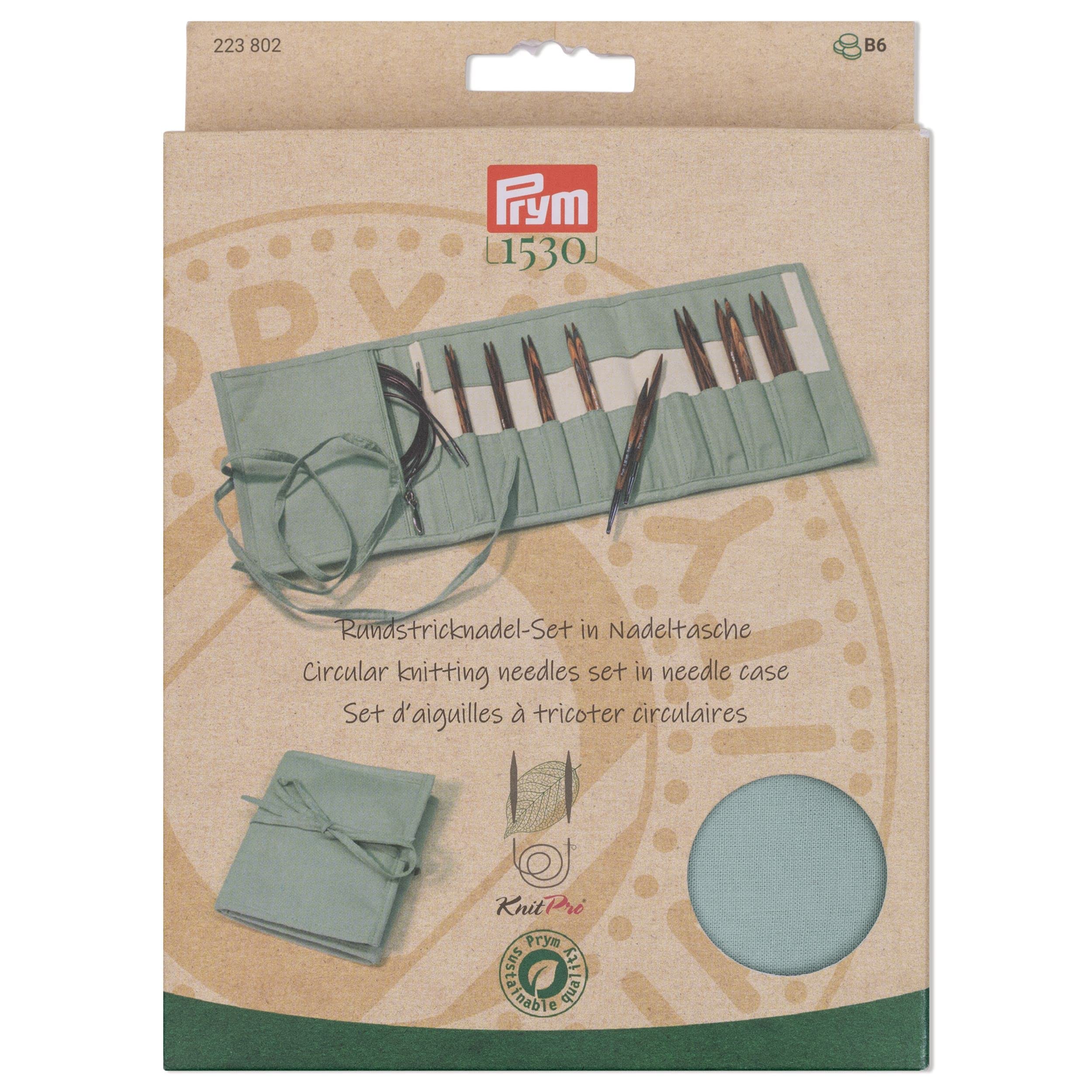 prym-223802-rundstricknadel-set-natural-holz-3-5-8-mm-mit-seilen-petrol image 1