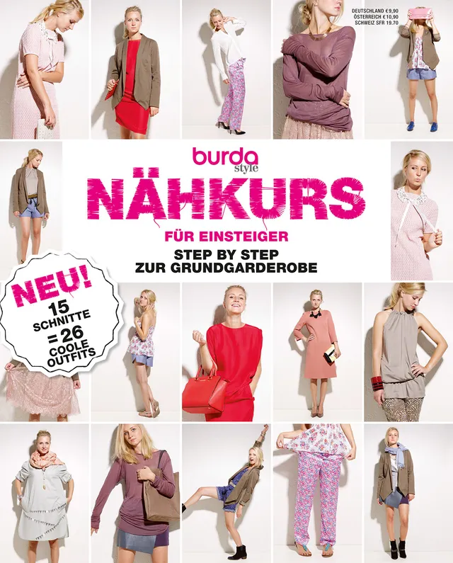 burda-style-einsteiger-stil-sonderheft-step-by-step-grundgarderobe-15-schnitte-2 image 1
