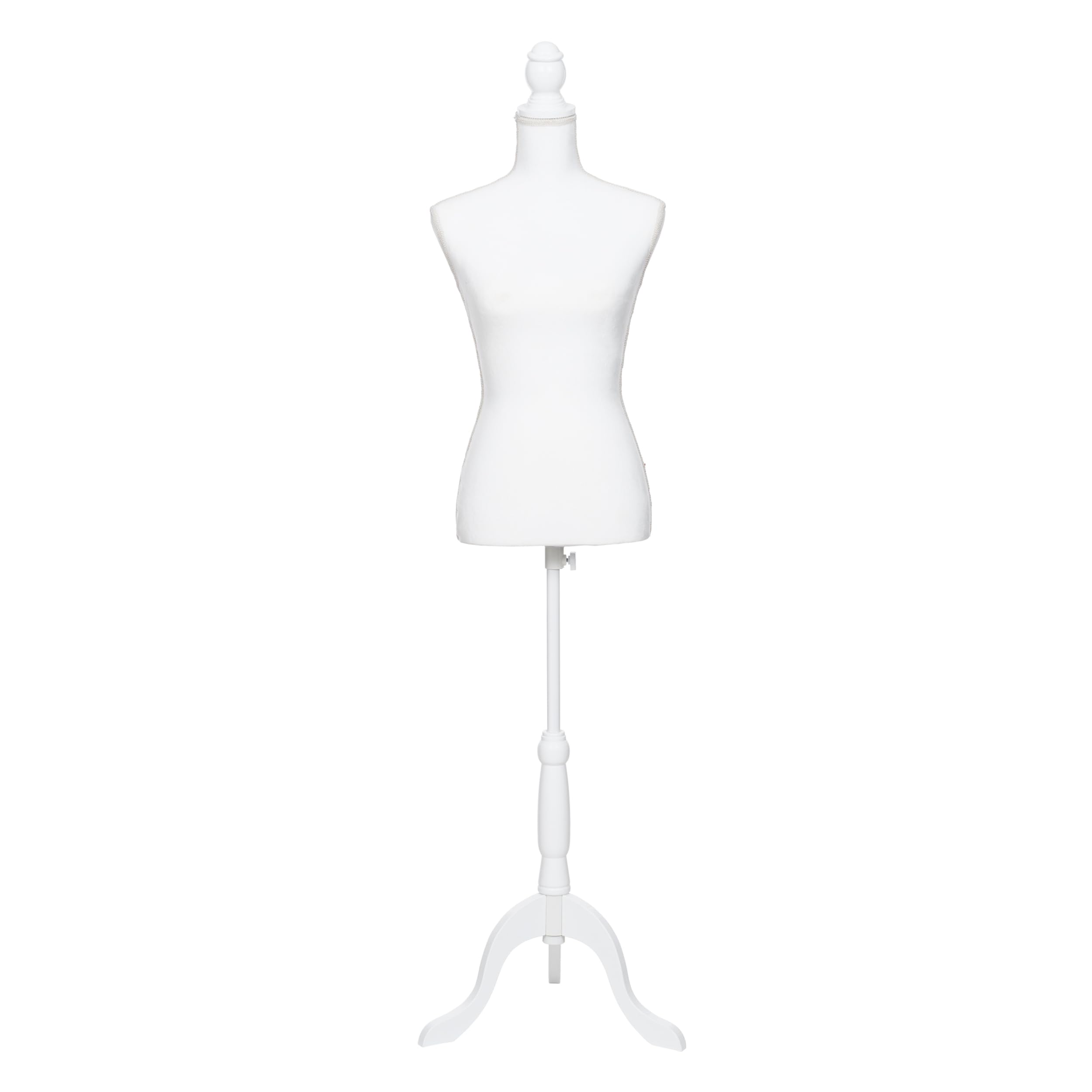 prym-610093-dekob-ste-cremewei-schneiderpuppe-h-henverstellbar-135-170-cm image 1