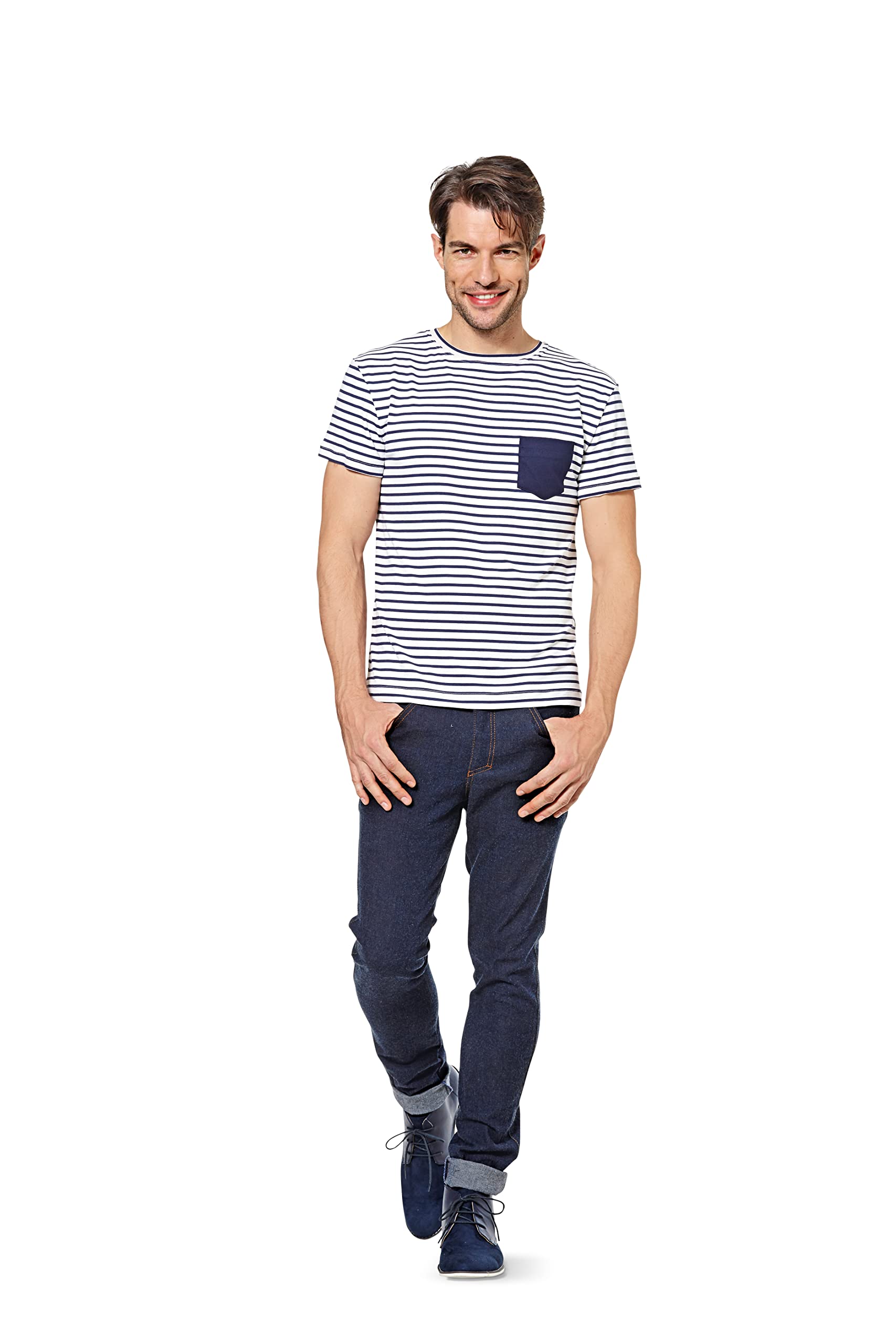 burda-style-6602-unisex-t-shirt-und-longsleeve-schnittmuster-gr-32-46-44-56 image 4