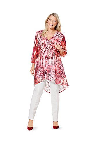 burda-style-b6615-schnittmuster-bluse-mit-v-ausschnitt-damen-gr-18-30 image 7