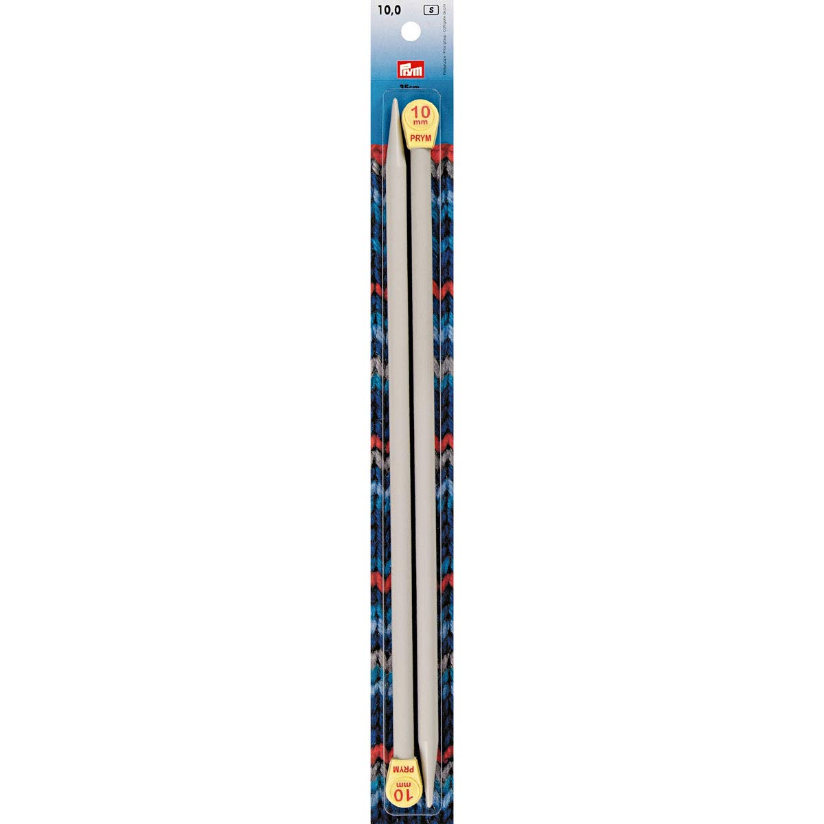 prym-jackenstricknadeln-kunststoff-10-mm-x-35-cm-grau-2-st-ck image 1