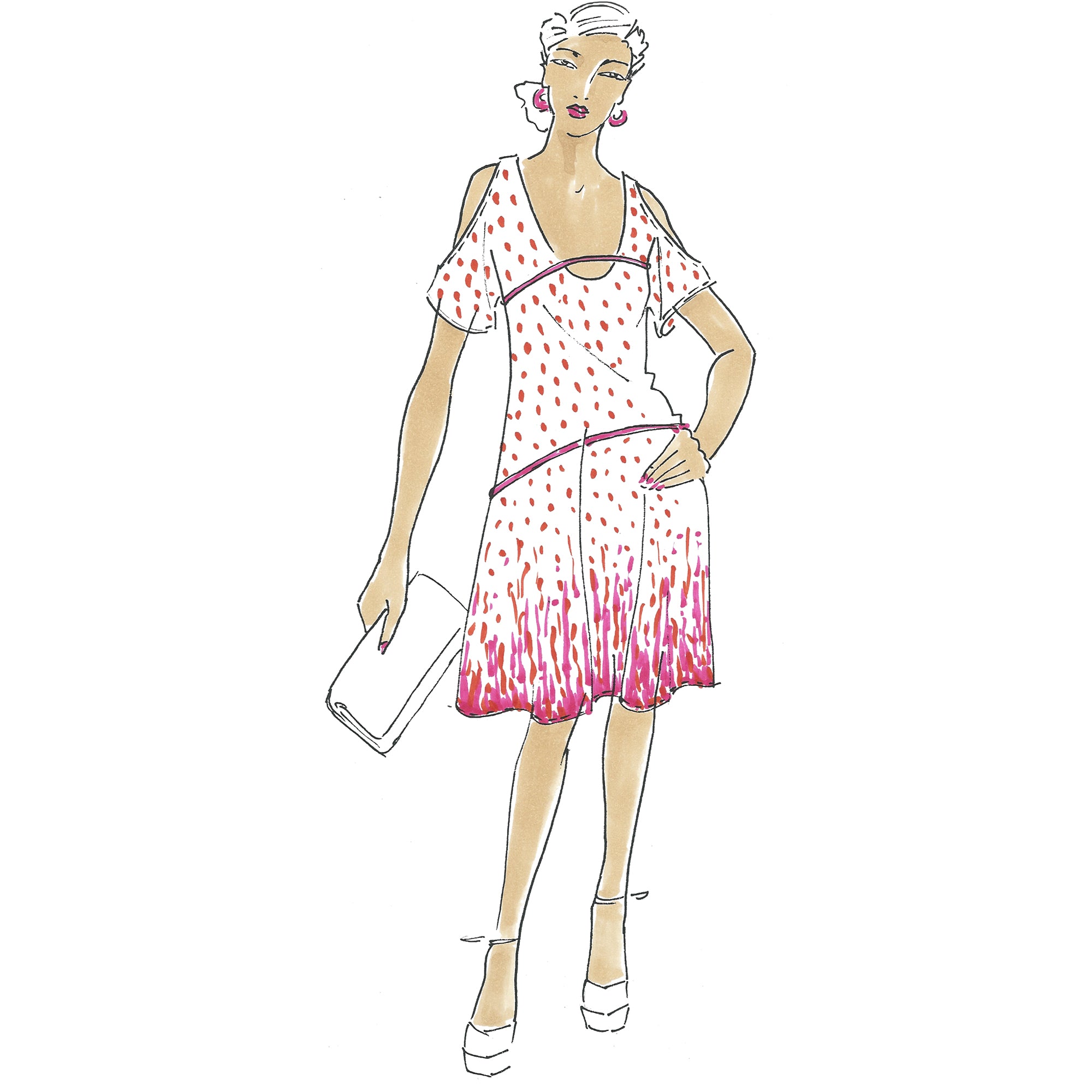 schnittmuster-berlin-sommerkleid-finola-ebook-schnittmuster-damen-a-linie image 1