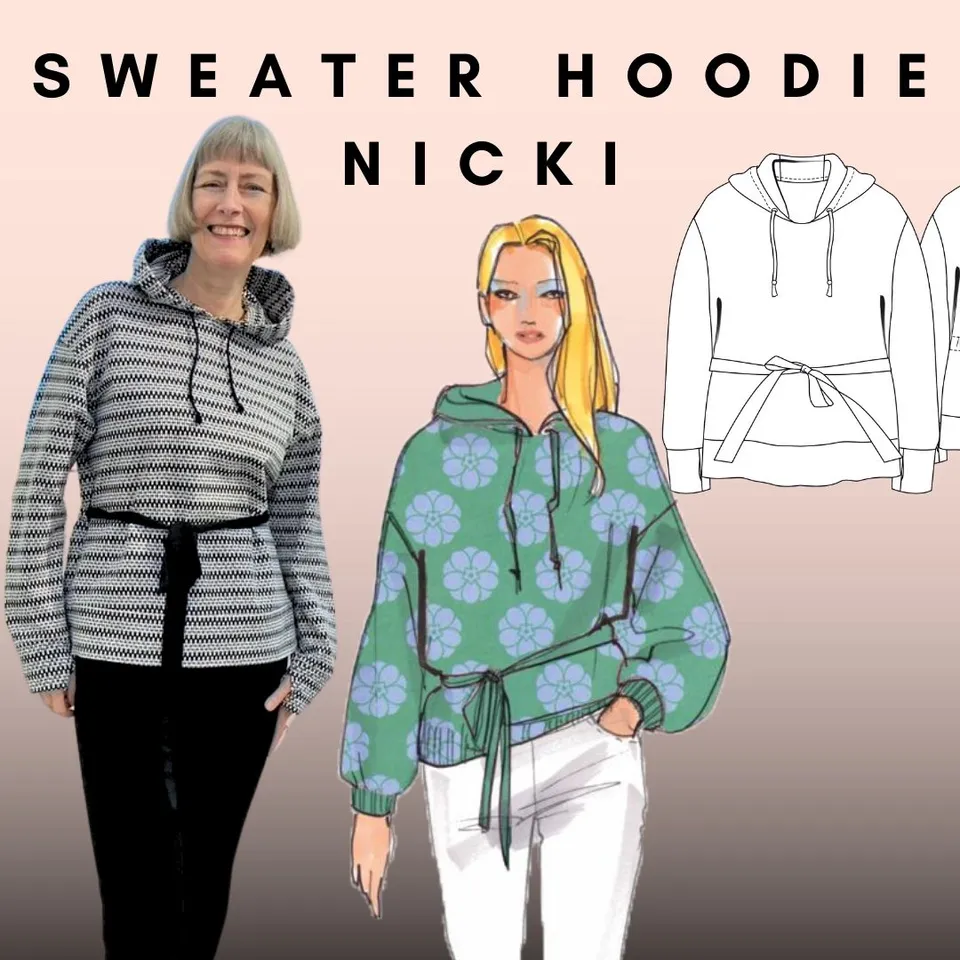 schnittmuster-berlin-sweater-hoodie-nicki-damen-kapuzenpulli-schnittmuster image 1