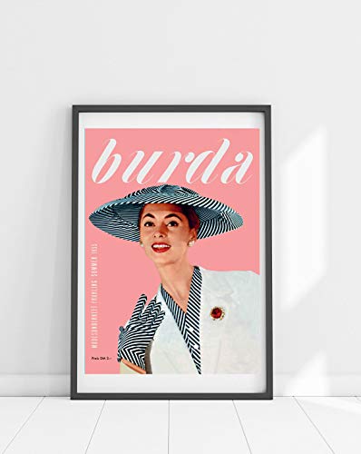 burda-style-poster-im-retro-design-din-a2-rosa image 4