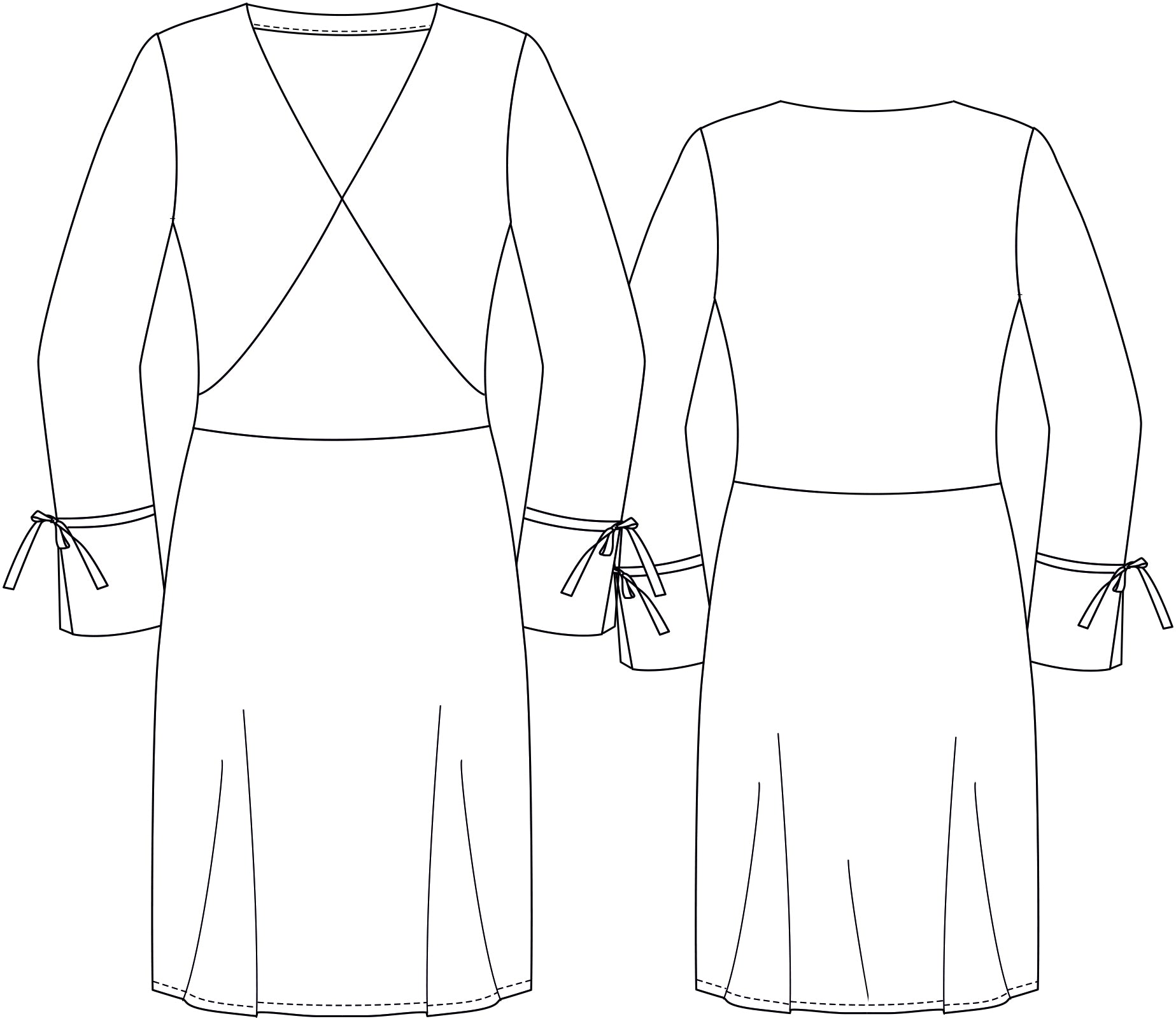 schnittmuster-berlin-kleid-rachel-schnittmuster-damenkleid-und-shirt-aus-jersey image 2