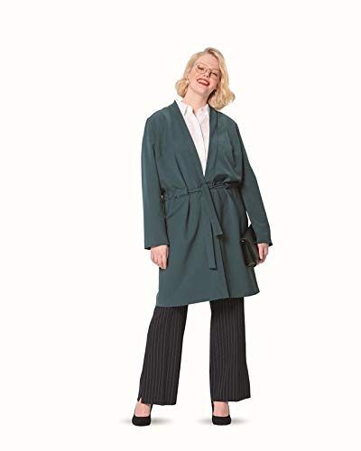 burda-style-6196-schnittmuster-jacke-und-mantel-damen-gr-44-54-level-2-leicht image 2