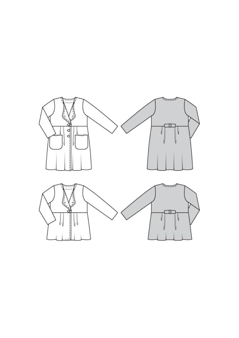 burda-style-schnittmuster-9253-kids-mantel-gr-104-146 image 2