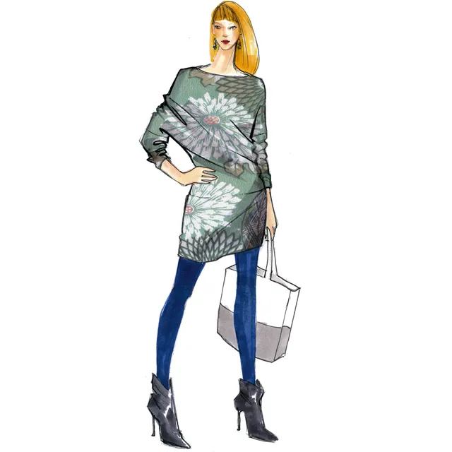 schnittmuster-berlin-premium-jerseykleid-liv-anf-nger-kleid image 1