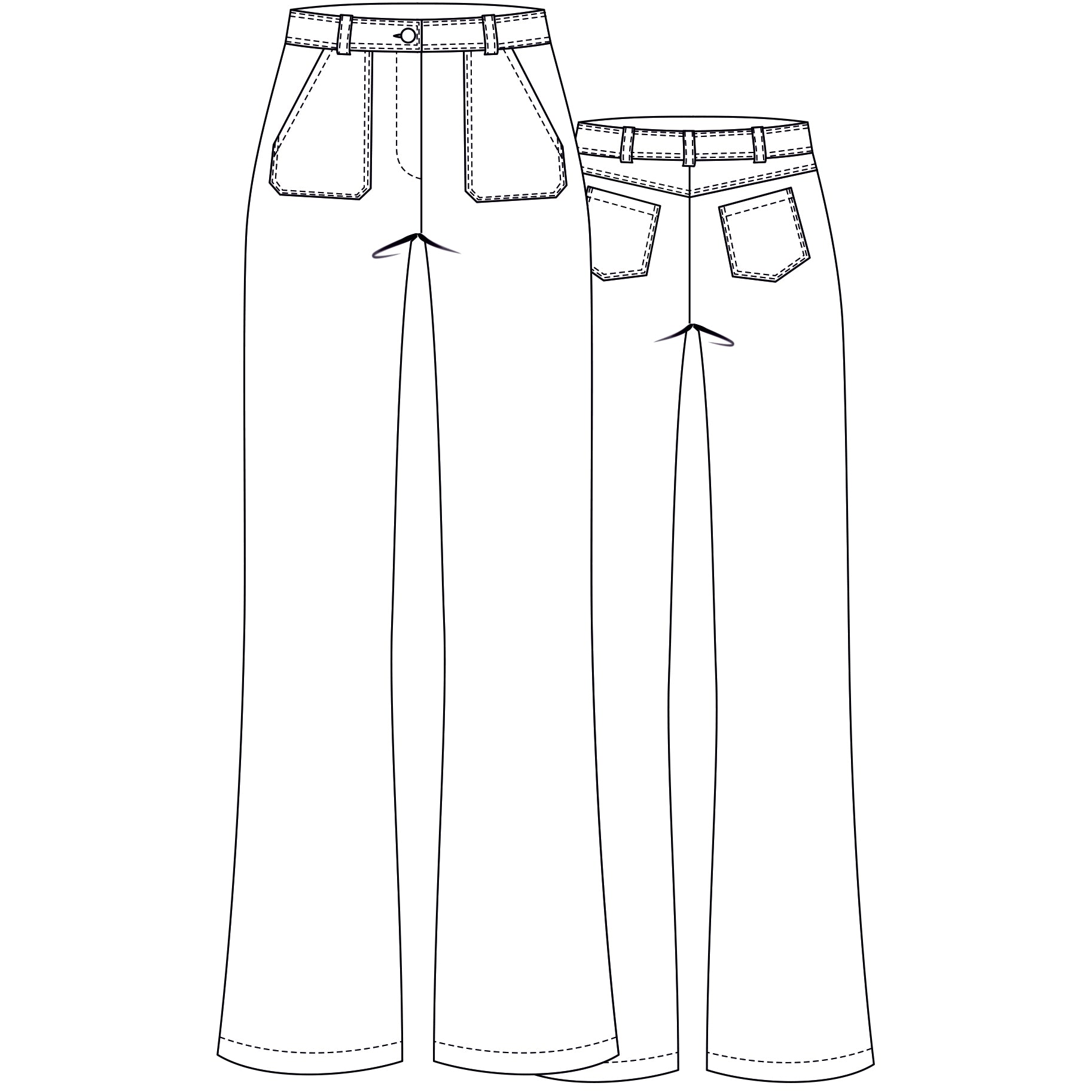schnittmuster-berlin-bootcut-hose-luca-damen-hose-ebook image 2