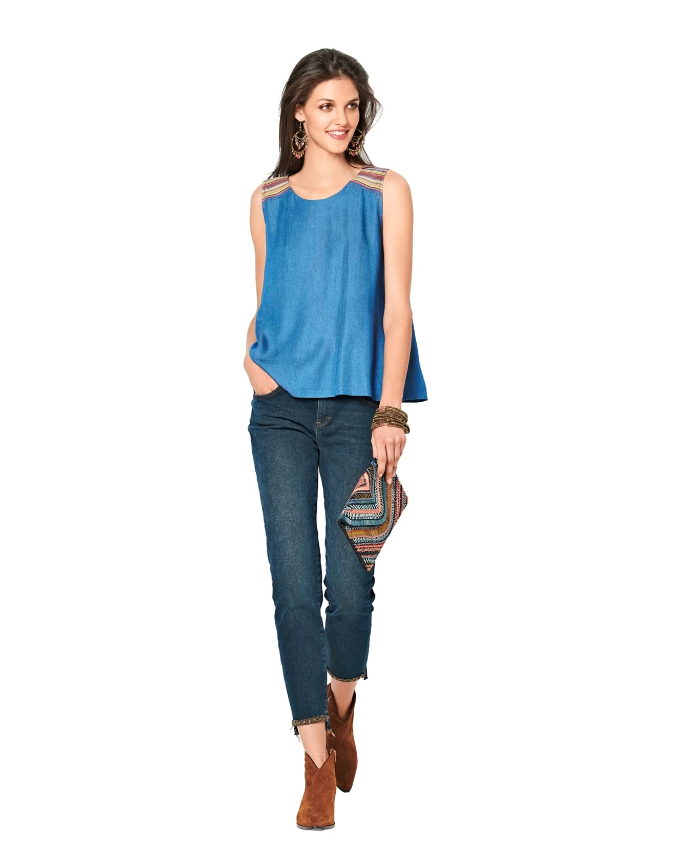 burda-style-6201-tr-gershirts-schnittmuster-damen-sommer-tops image 5