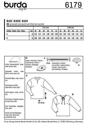 burda-style-6179-schnittmuster-bluse-damen-gr-34-44-level-2-leicht image 4