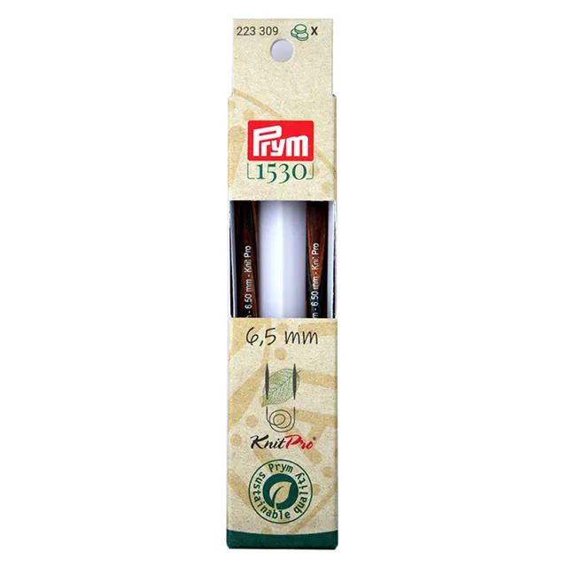 prym-223329-rundstricknadelspitzen-natural-lang-11-6-cm-6-50-mm image 1