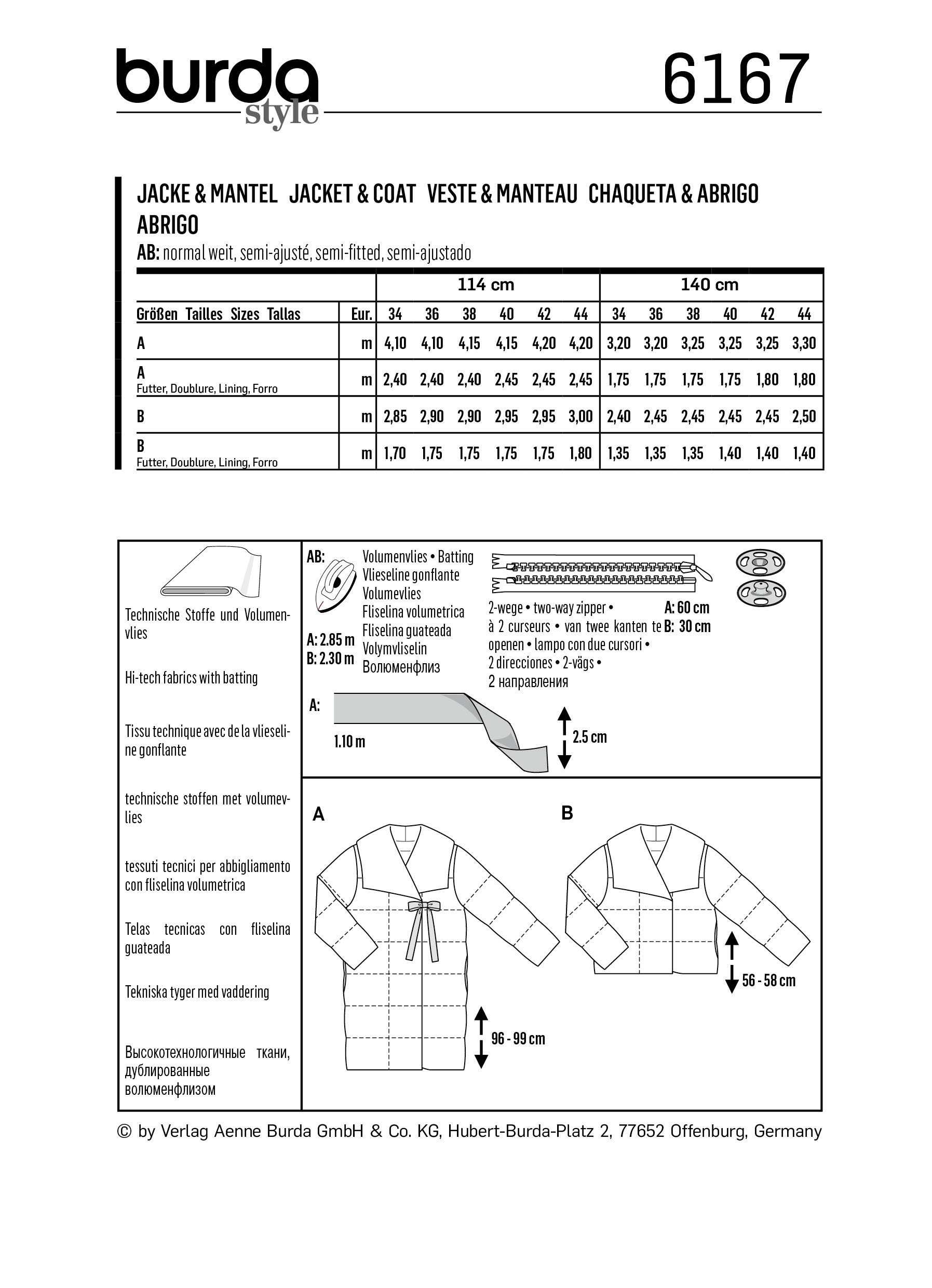 burda-style-6167-schnittmuster-jacke-und-mantel-damen-gr-34-44-level-3-mittel image 8