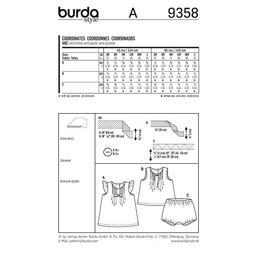 burda-style-schnittmuster-9358-baby-kleid-bluse-und-h-schen-3-monate-2-jahre image 4