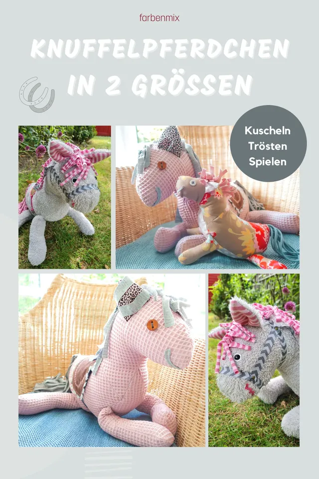 farbenmix-knuffelpferdchen-gross-und-klein-kreativ-ebook-kuscheltier-n-hen image 1