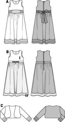burda-style-schnittmuster-9757-m-dchen-kleid-mit-bolero-gr-92-128 image 7