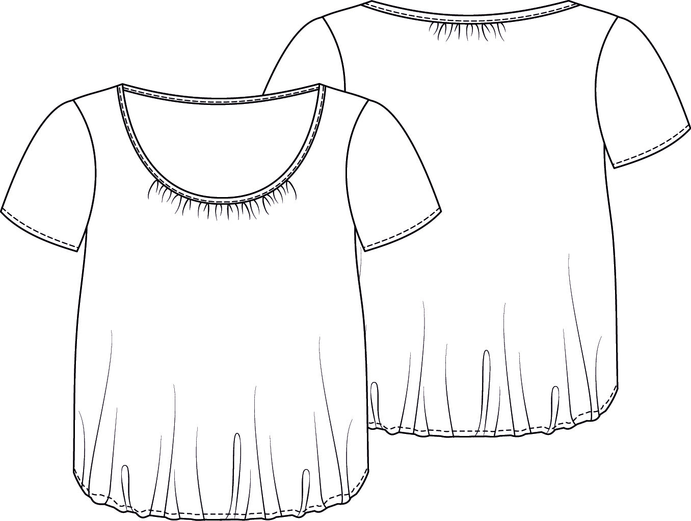 schnittmuster-berlin-shirt-emma-damen-pluder-shirt image 2