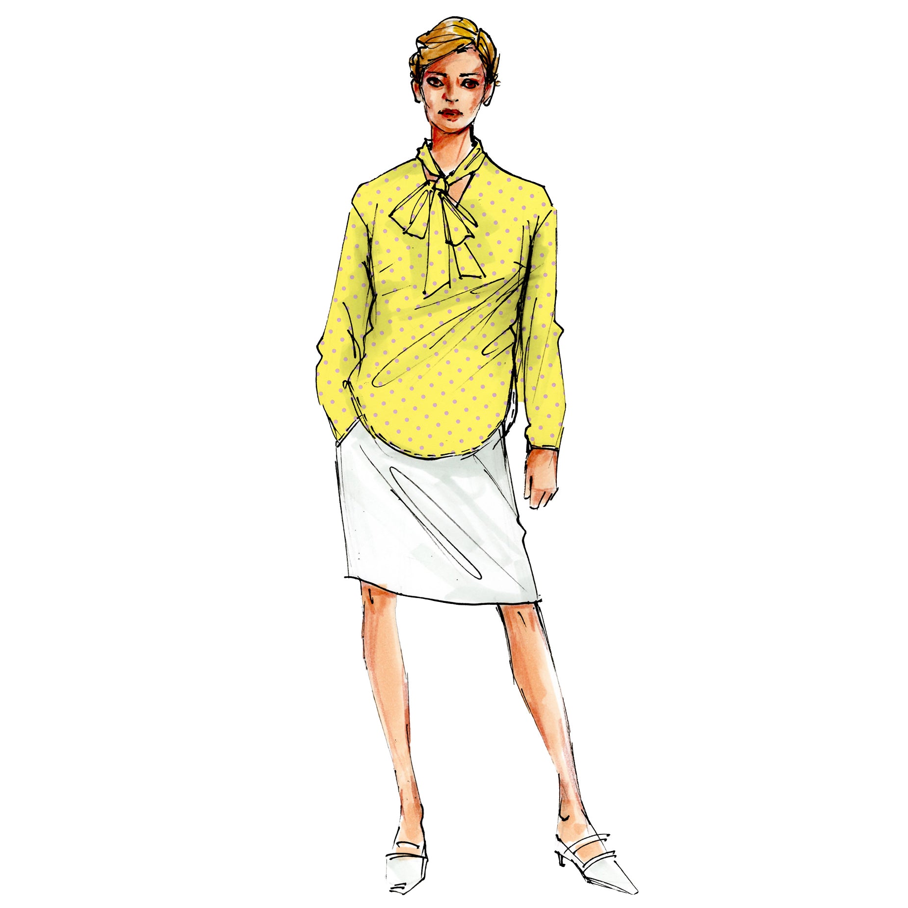 schnittmuster-berlin-dallas-bluse-mit-schluppe-schnittmuster-damen image 1