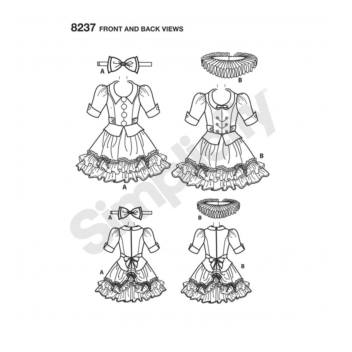 burda-style-8237-schnittmuster-damen-h-ft-rock-gr-32-50 image 2
