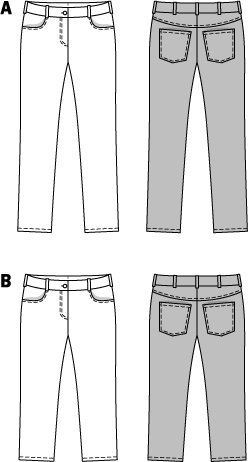 burda-style-schnittmuster-6951-3-4-hose-in-jeans-optik-damen-gr-42-54 image 7