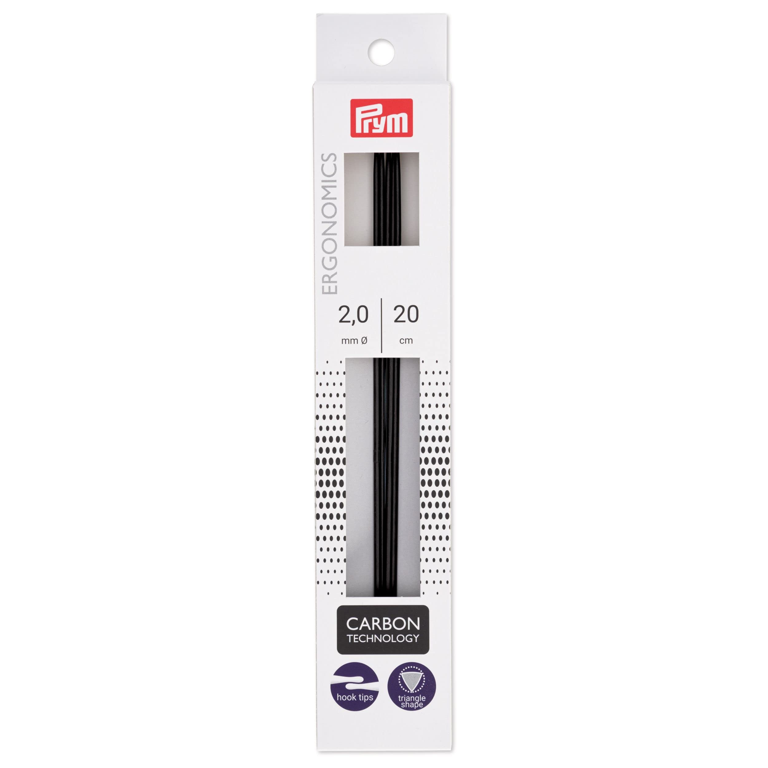 prym-ergonomics-carbon-strumpfstricknadeln-20-cm-4-00-mm-194224 image 6