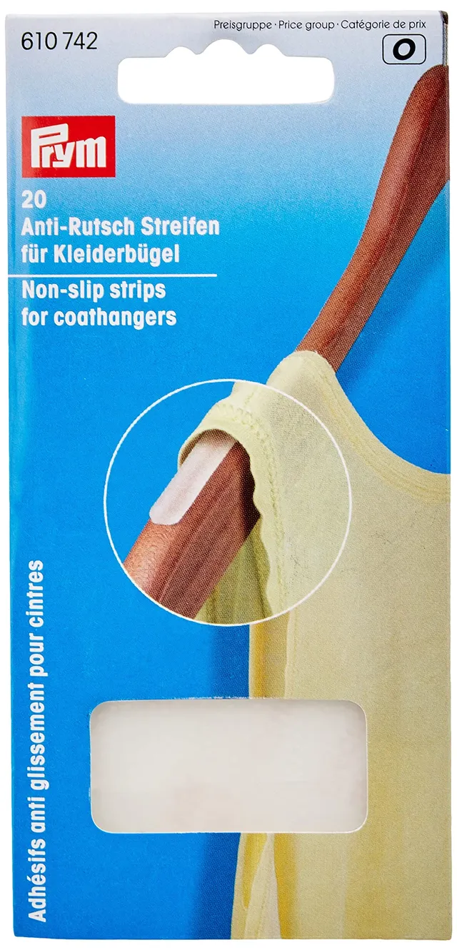 prym-anti-rutsch-streifen-f-r-kleiderb-gel-wei-20-st-ck image 1