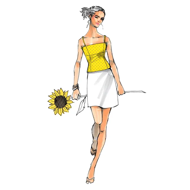 schnittmuster-berlin-clara-corsagentop-schnittmuster-f-r-damen image 1