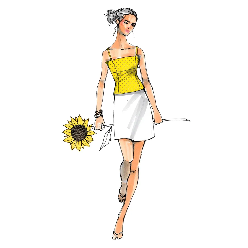 schnittmuster-berlin-clara-corsagentop-schnittmuster-f-r-damen image 1