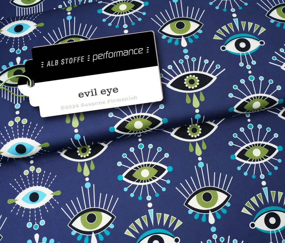 albstoffe-performance-evil-eye-navy-active-wear-bio-stoff-meterware image 1