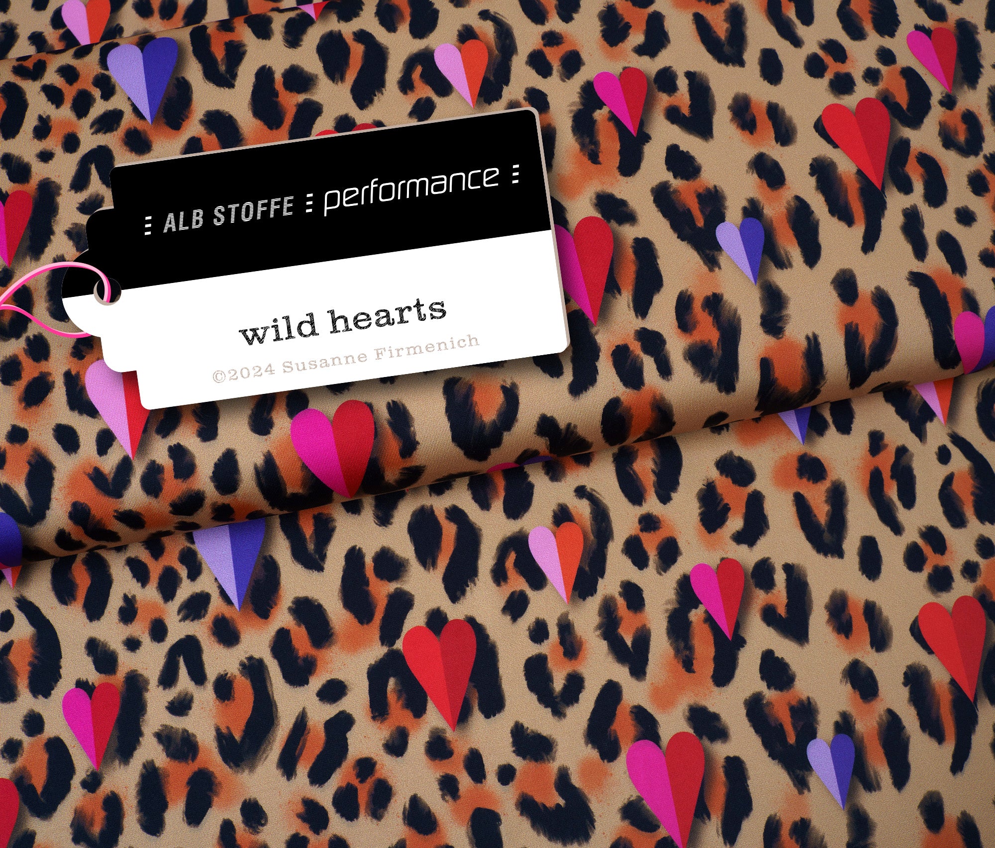 albstoffe-performance-wild-hearts-leo-activewear-stoff-meterware image 1