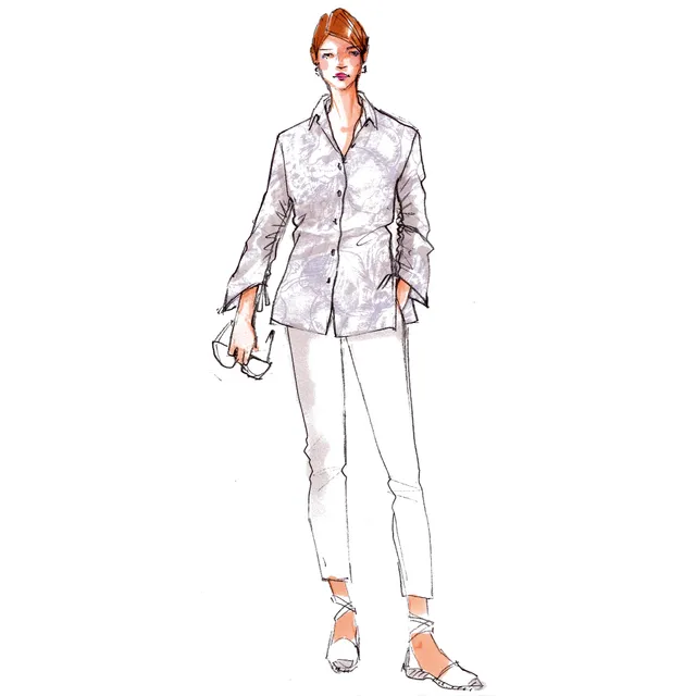 schnittmuster-berlin-longbluse-qamar-damenbluse-mit-tunnelzug image 1