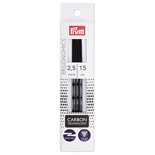 prym-ergonomics-carbon-strumpfstricknadeln-15-cm-2-50-mm-5er-set image 8
