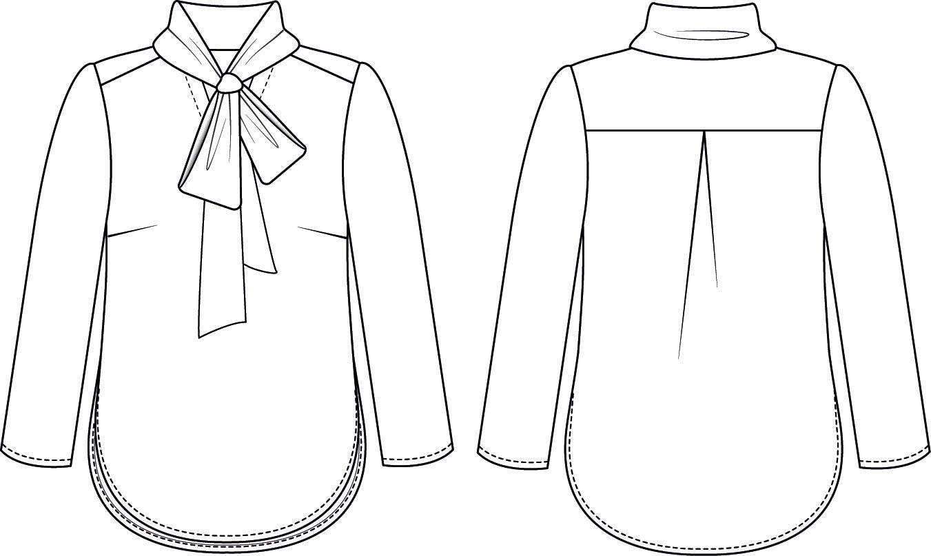 schnittmuster-berlin-dallas-bluse-mit-schluppe-schnittmuster-damen image 2