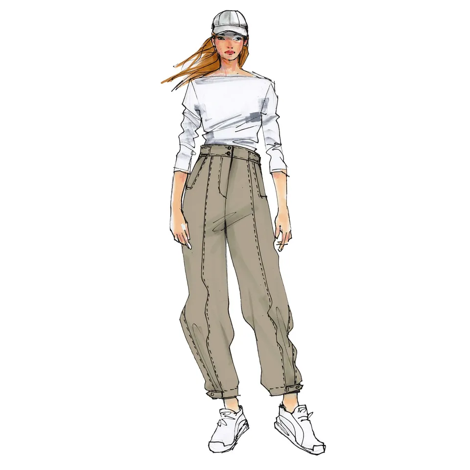 schnittmuster-berlin-barrel-hose-canterbury-damen-ebook-beamer image 1