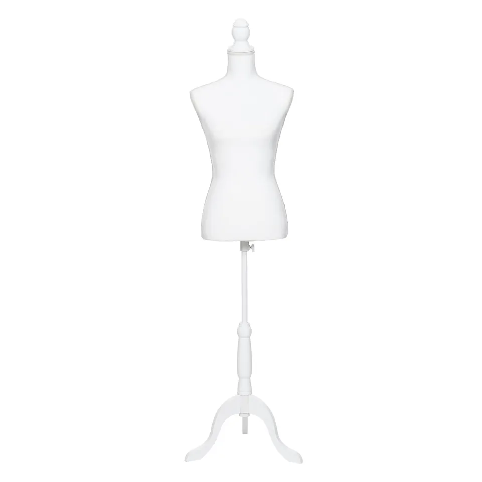 prym-610093-dekob-ste-cremewei-schneiderpuppe-h-henverstellbar-135-170-cm image 1