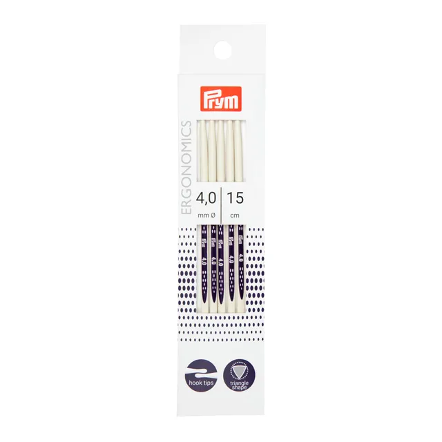 prym-194154-strumpfstricknadeln-ergonomics-15-cm-4-00-mm image 1