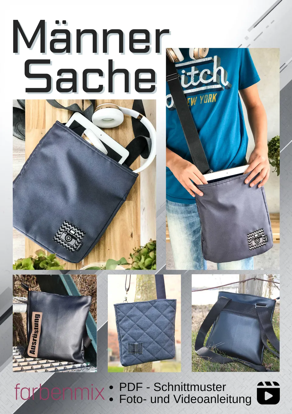 farbenmix-m-nnersache-umh-ngetasche-kreativ-ebook image 1