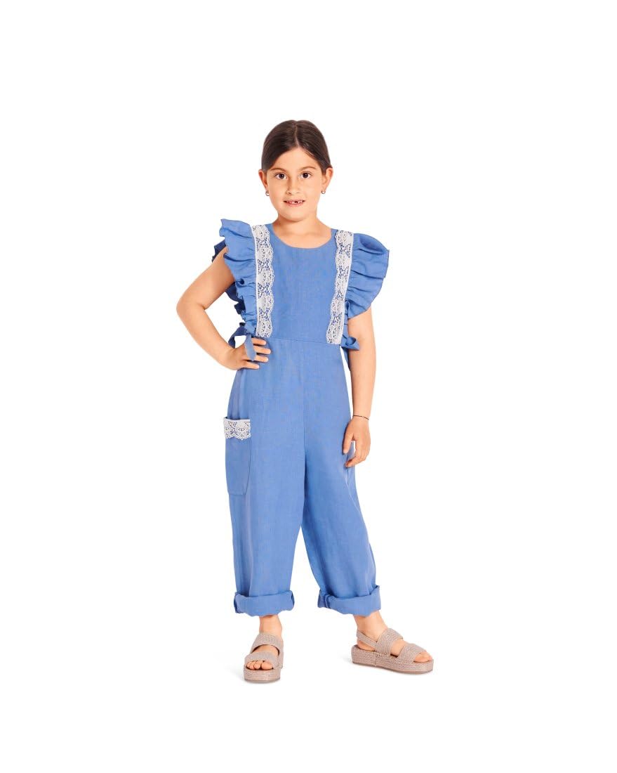 burda-style-schnittmuster-9265-overall-mit-r-schen-kinder-gr-104-146 image 5