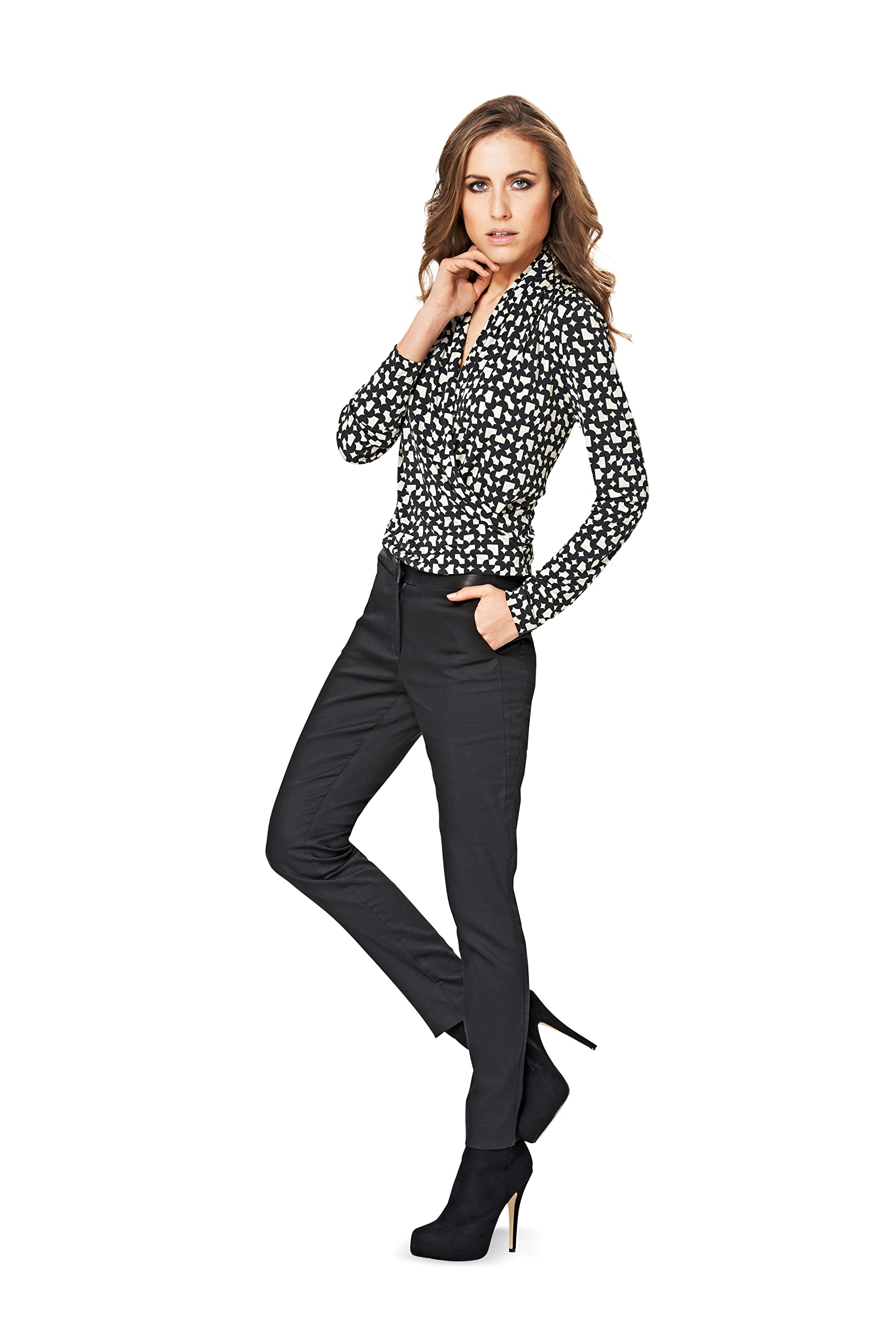 burda-style-6838-damen-wickelshirts-gr-36-46-papierschnitt image 3