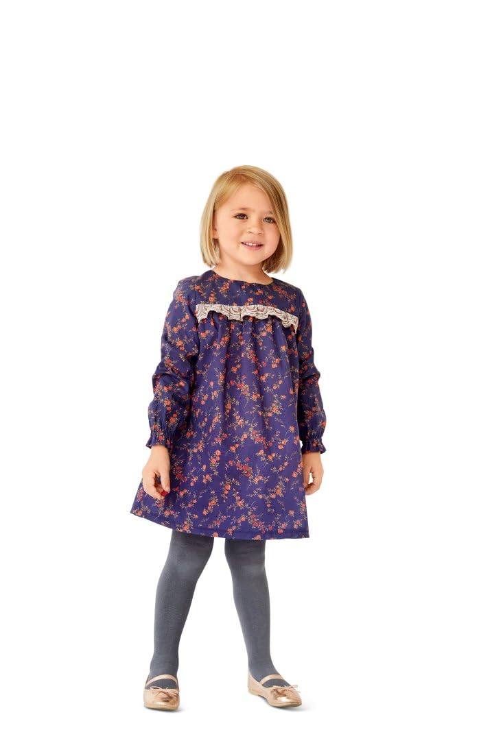 burda-style-b9260-schnittmuster-kleid-und-bluse-f-r-m-dchen-gr-56-98 image 3