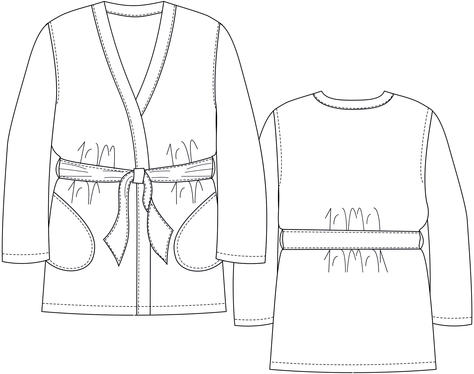 schnittmuster-berlin-jacke-kora-damen-wickeljacke-und-mantel-mit-bindeg-rtel image 2